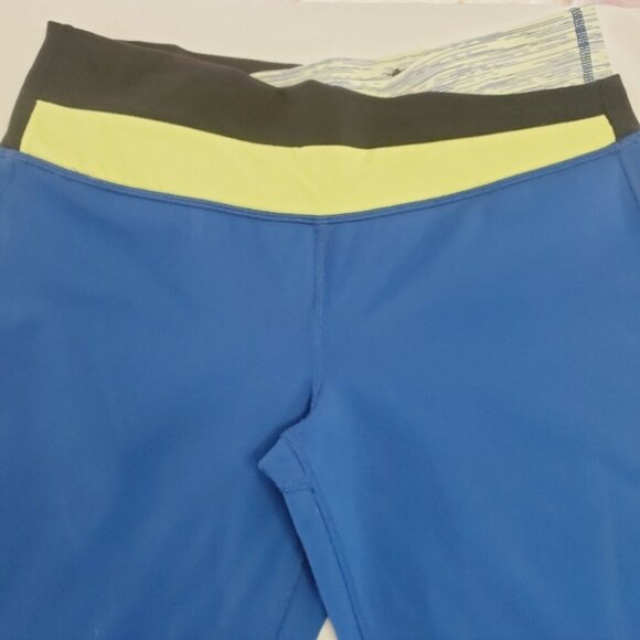 Vintage Y2K Lululemon Groove Pant Flare Yoga Pants Blue 8 - Picture 4 of 10